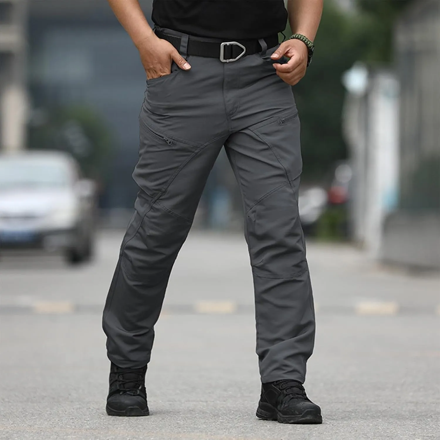 Xiaojmake Mens Tactical Cargo Pants Outdoor Waterproof Lightweight Military Combat Trousers Lightweight EDC Work Hiking Pants